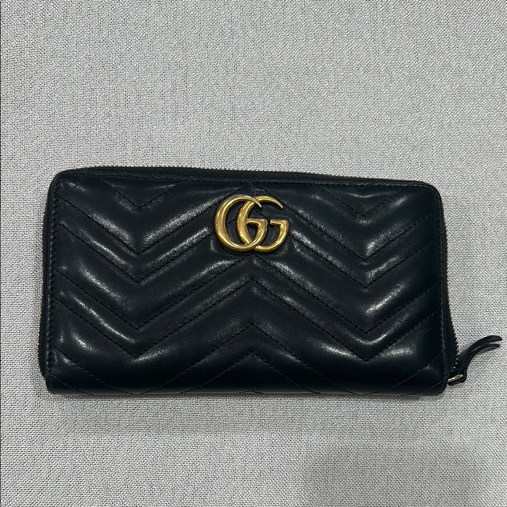 Gucci Black Leather Wallet